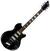 Elektrisk guitar Supro Hampton Guitar Jet Black