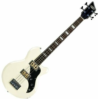 E-Bass Supro Huntington 2 Bass Guitar Antique White - 1