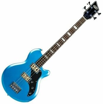 Basse électrique Supro Huntington 2 Bass Guitar Ocean Blue Metallic - 1