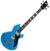 Basse électrique Supro Huntington 2 Bass Guitar Ocean Blue Metallic