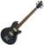 E-Bass Supro Huntington 2 Fretless Bass Guitar with Piezo Flat Black