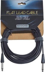 Nástrojový kabel RockBoard Flat 6 m Rovný - Rovný Nástrojový kabel