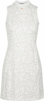Nederdel / kjole J.Lindeberg Nena Animal Grey White L - 1