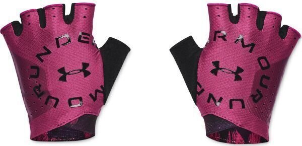 Fitness Gloves Under Armour Graphic Training Pink Quartz/Black XS Fitness Gloves