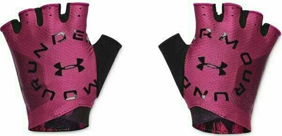 Fitness Gloves Under Armour Graphic Training Pink Quartz/Black S Fitness Gloves - 1