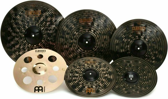 Komplet talerzy perkusyjnych Meinl Classics Custom Dark Complete Cymbal Set - 1