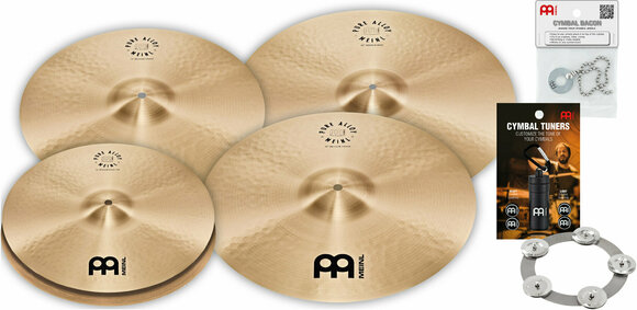 Cintányérszett Meinl PA14161820M Pure Alloy complete cymbal set - 1