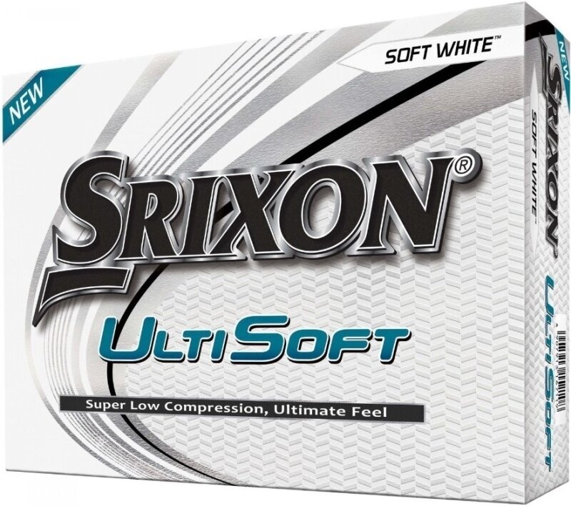 Golfipallid Srixon UltiSoft 2021 Golf Balls White