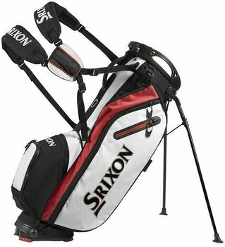 Golf Bag Srixon Stand Bag White/Red/Black Golf Bag - 1
