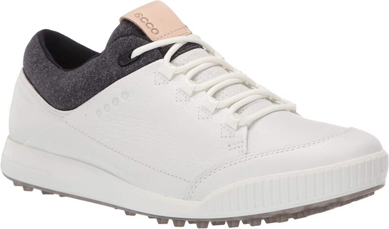 Chaussures de golf pour hommes Ecco Street Retro Blanc 45
