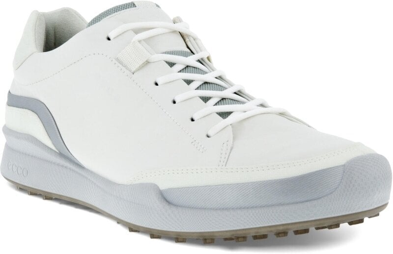 Golfijalatsid meestele Ecco Biom Hybrid Mens Golf Shoes White/Silver Metallic/White 40