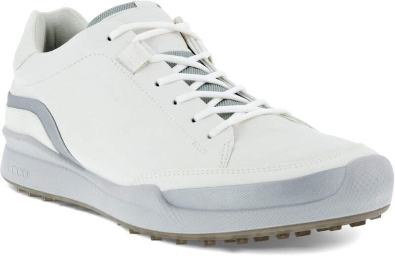 Golfijalatsid meestele Ecco Biom Hybrid Mens Golf Shoes White/Silver Metallic/White 41