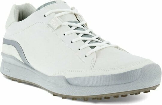 Golfijalatsid meestele Ecco Biom Hybrid Mens Golf Shoes White/Silver Metallic/White 42 - 1