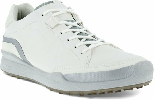 Golfijalatsid meestele Ecco Biom Hybrid Mens Golf Shoes White/Silver Metallic/White 47 - 1