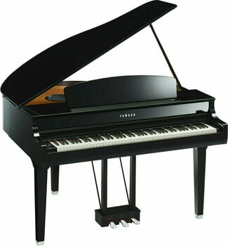 Digitális zongora Yamaha CLP 665GP Polished Ebony Digitális zongora - 1