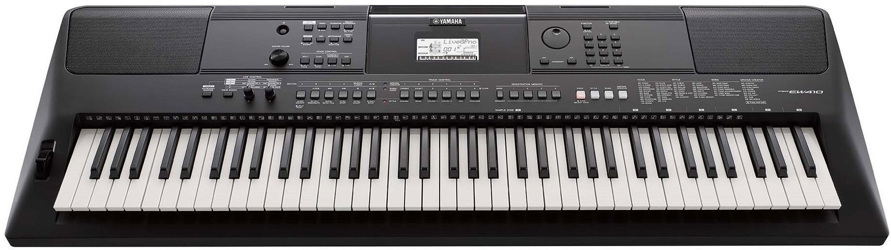 Keyboard with Touch Response Yamaha PSR-EW410