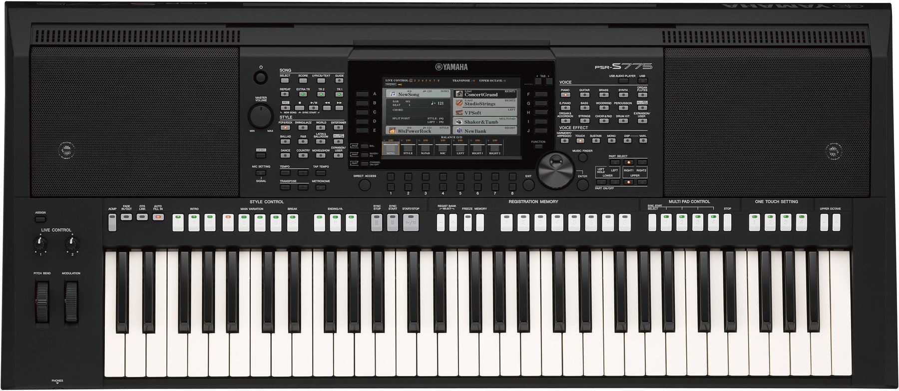 Professioneel keyboard Yamaha PSR-S775