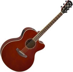 electro-acoustic guitar Yamaha CPX600 Root Beer electro-acoustic guitar