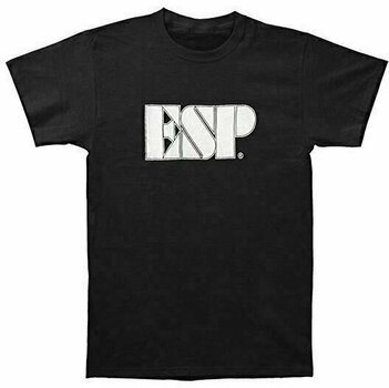 Maglietta ESP Logo T Shirt Black L - 1