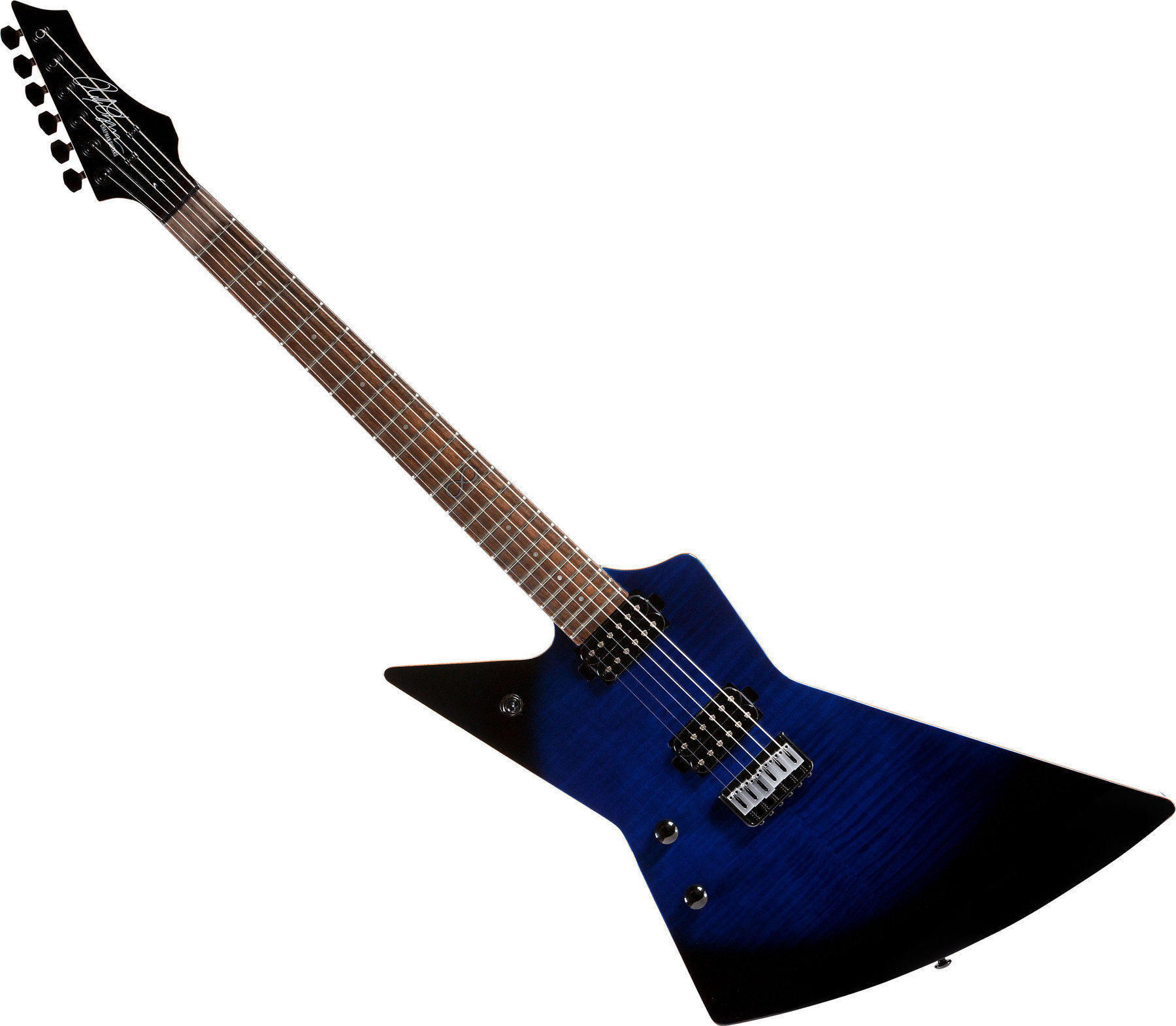 Left-Handed Electric Guiar Chapman Guitars Ghost Fret Left-Handed Midnight Sky