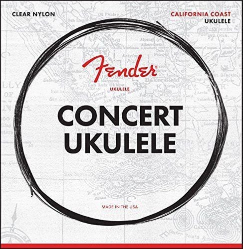 Saiten für Konzert-Ukulele Fender California Coast Concert