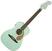 Guitare acoustique-électrique Fender Malibu Player Aqua Splash