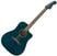 Guitare Dreadnought acoustique-électrique Fender Redondo Classic Cosmic Turquoise
