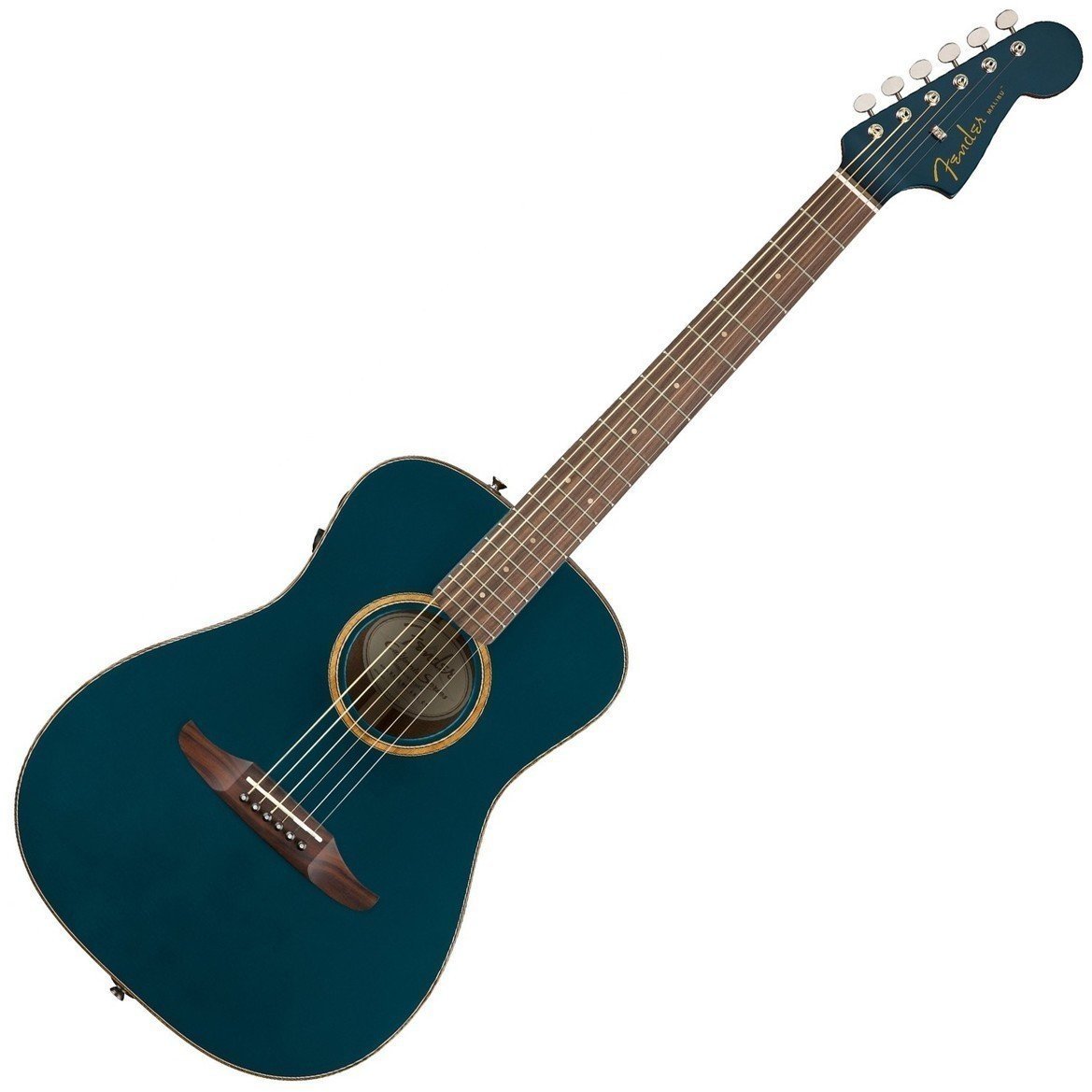 Electro-acoustic guitar Fender Malibu Classic Cosmic Turquoise