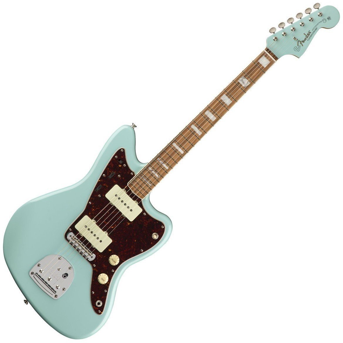 Guitarra electrica Fender 60th Anniversary Jazzmaster PF Daphne Blue