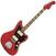 Elektrisk guitar Fender 60th Anniversary Jazzmaster PF Fiesta Red