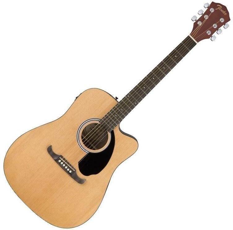 electro-acoustic guitar Fender FA-125CE Dreadnought Natural