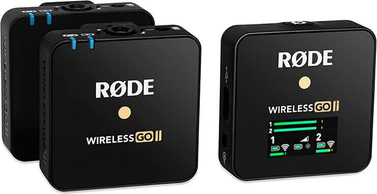 Vezeték nélküli rendszer kamerához Rode Wireless GO II