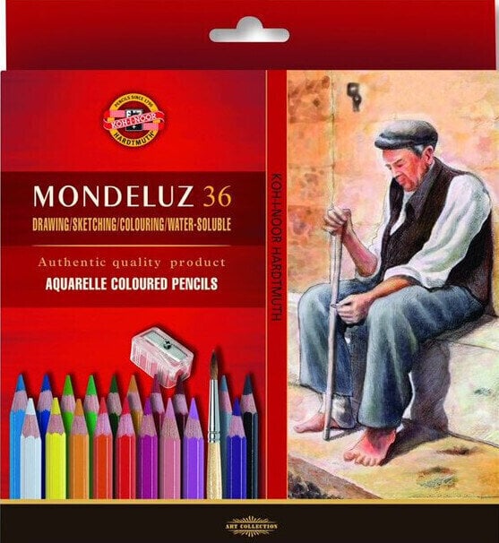 Akvarelová ceruzka KOH-I-NOOR Sada akvarelových ceruziek 36 ks