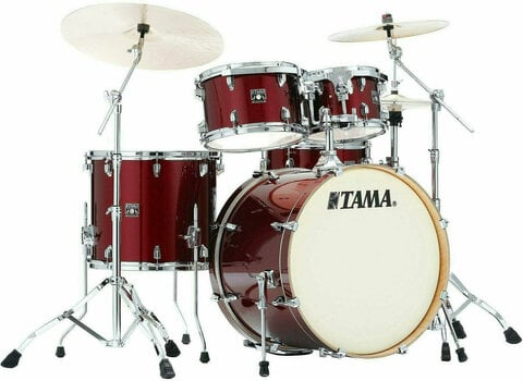 Акустични барабани-комплект Tama CK52KR-DRP Superstar Classic Dark Red Sparkle - 1