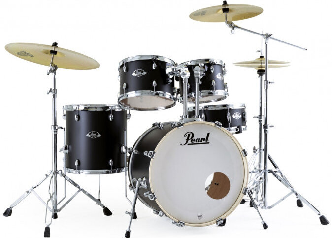 Akustik-Drumset Pearl P-EXX725SBR-C31 Export Jet Black