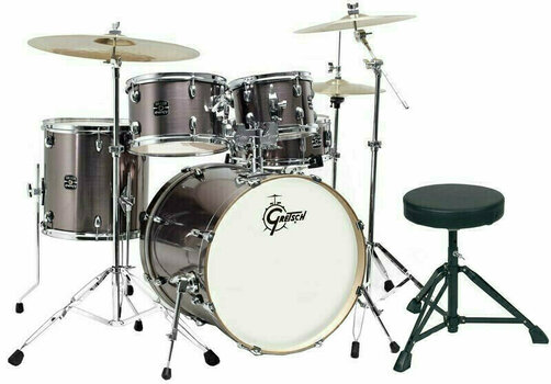 Акустични барабани-комплект Gretsch Drums Energy Studio Steel-Grey - 1
