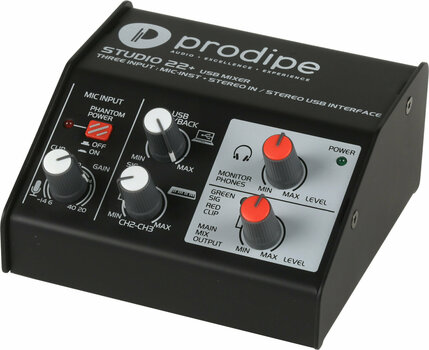 USB audio převodník - zvuková karta Prodipe Studio 22 - 1
