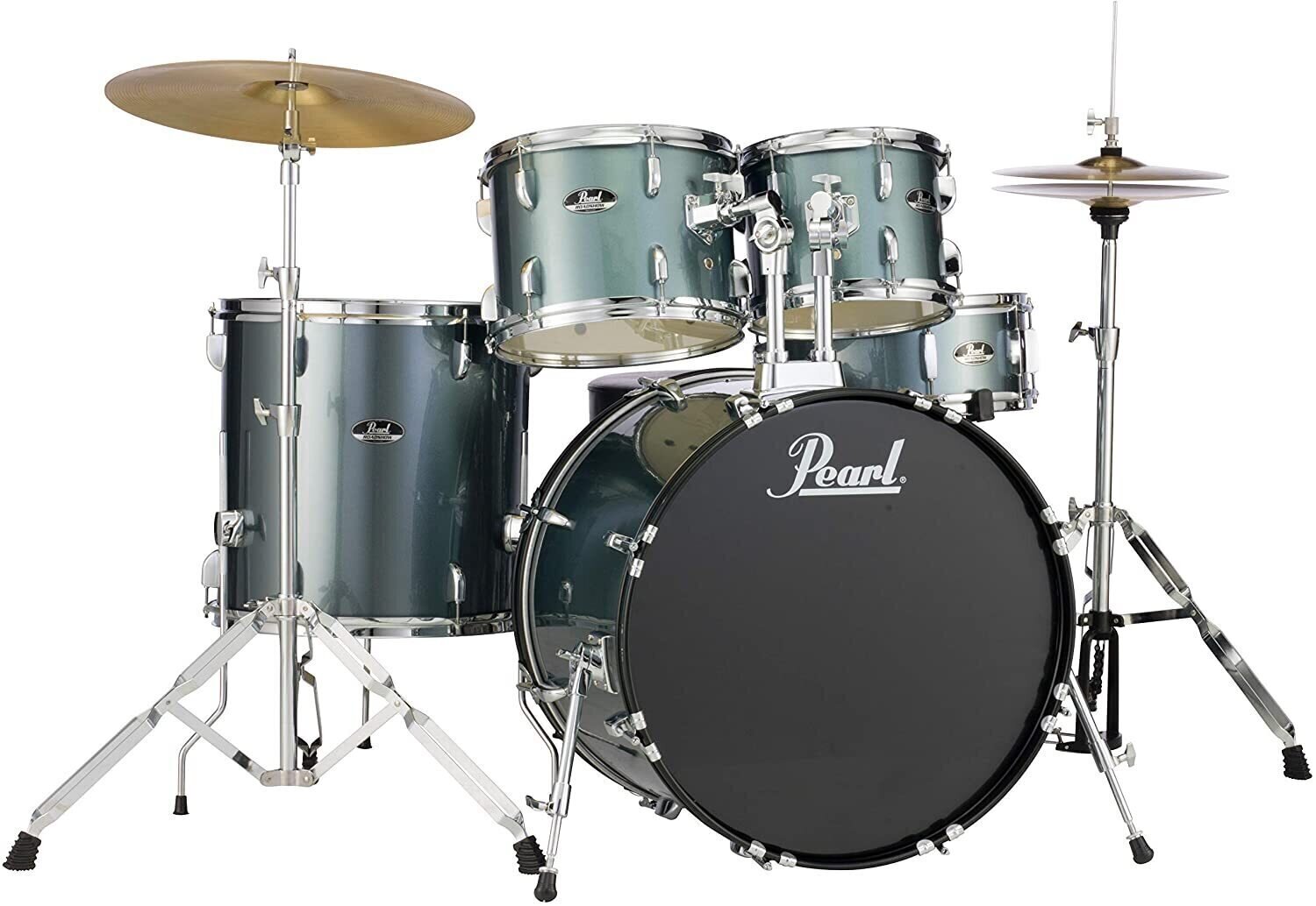 Акустични барабани-комплект Pearl RS585C-C706 Roadshow Charcoal Metallic