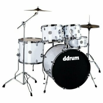 Akoestisch drumstel DDRUM D2 White Gloss - 1