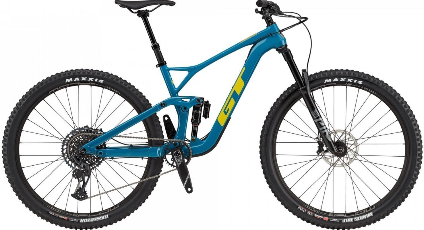 Bicicleta cu suspensie completă GT Sensor Carbon Expert Sram GX Eagle 1x12 Blue M