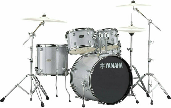 Akustik-Drumset Yamaha RDP0F5SLGSET Rydeen Silver Glitter - 1