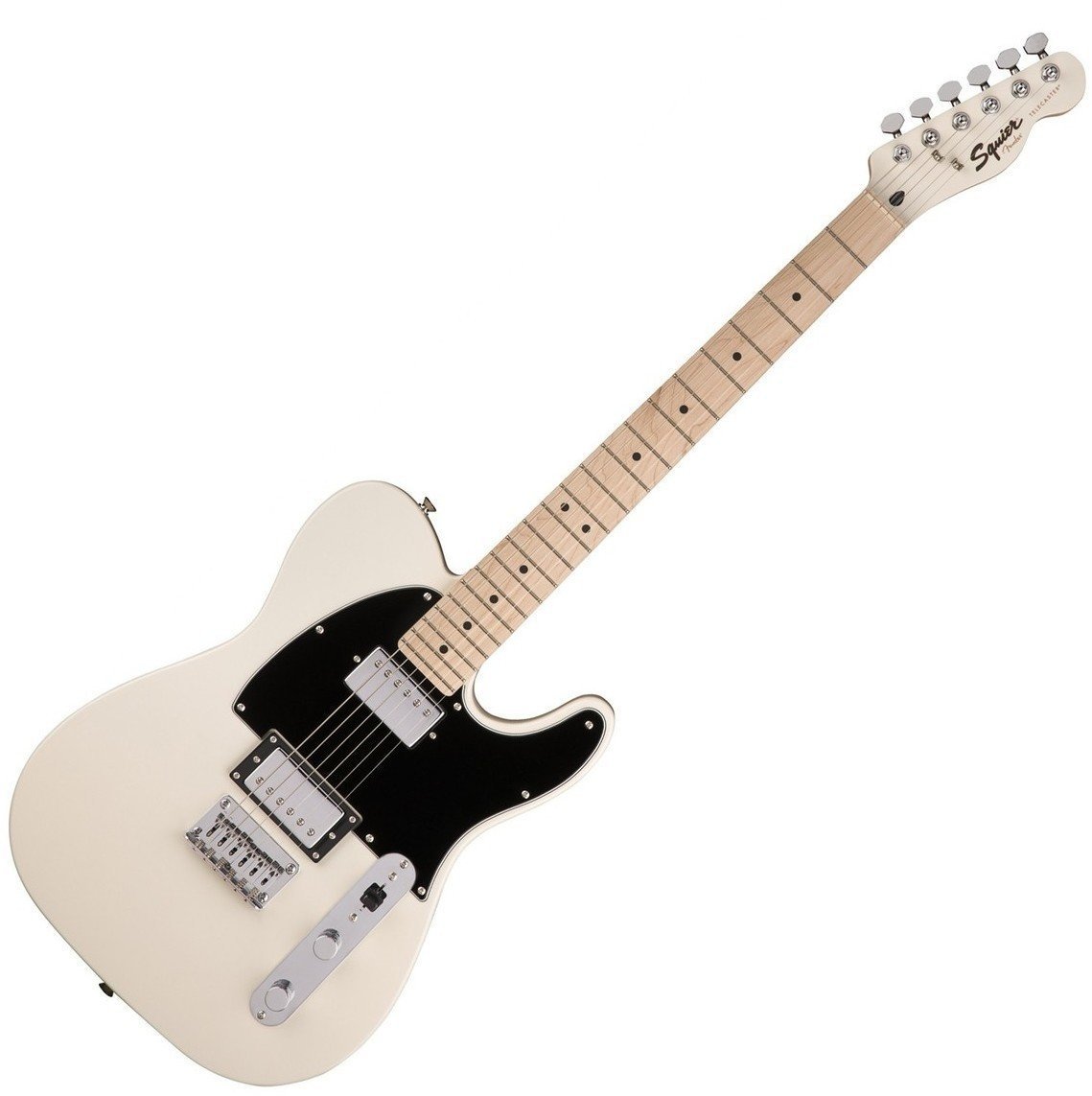 Elektrische gitaar Fender Squier Contemporary Tele HH MN Pearl White
