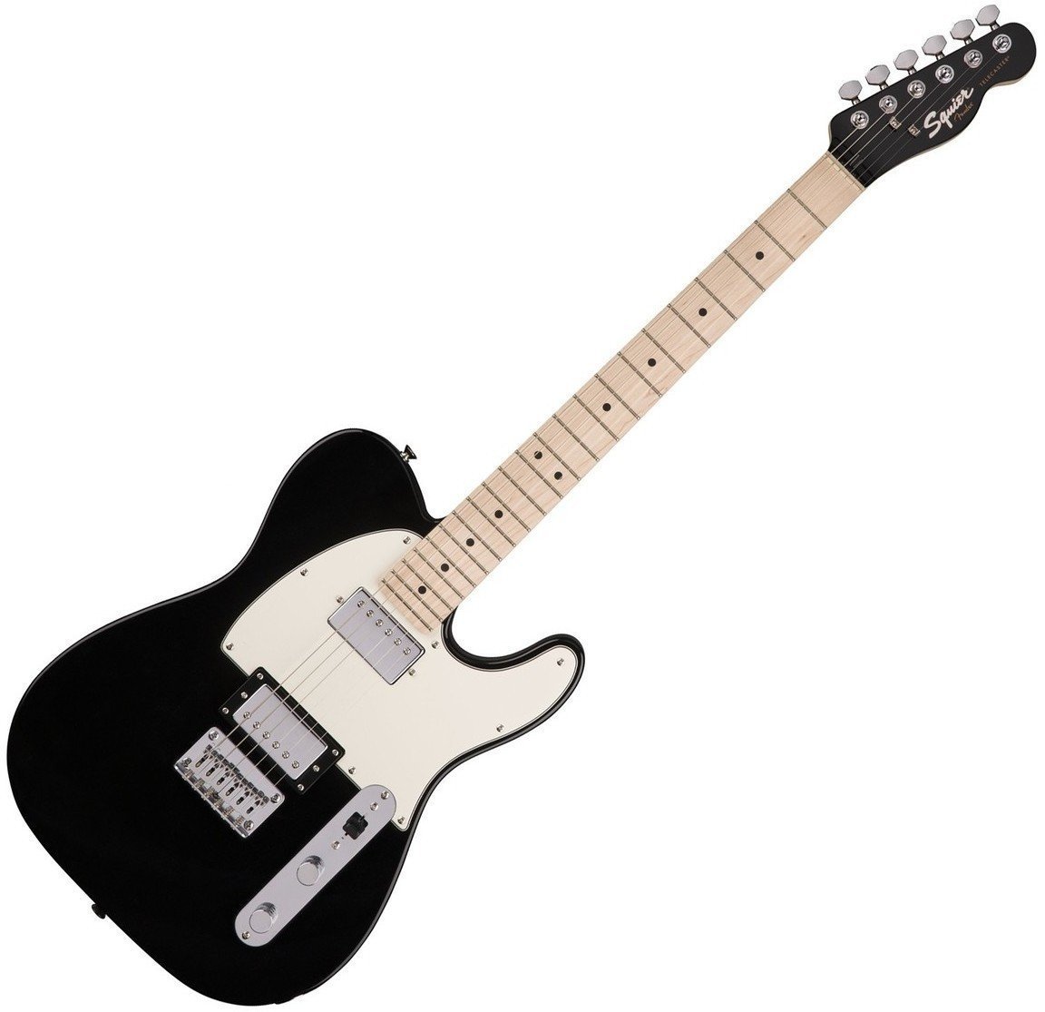 Elektrische gitaar Fender Squier Contemporary Telecaster HH MN Black Metallic