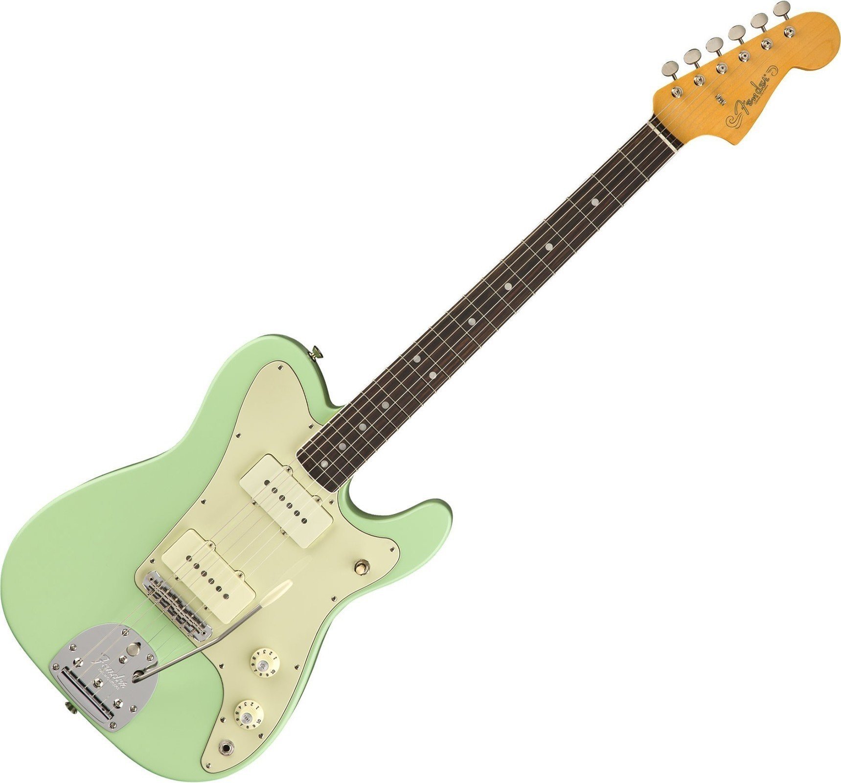 Guitare électrique Fender Limited Jazz Telecaster RW Surf Green