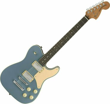 E-Gitarre Fender Limited Troublemaker Telecaster Deluxe RW Ice Blue Metallic - 1