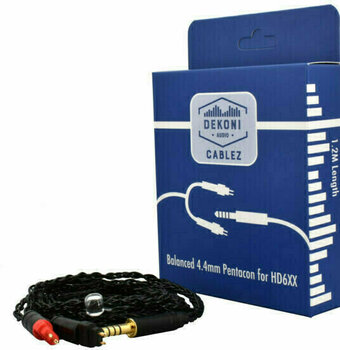 Câble pour casques Dekoni Audio CBZ-PENTA-HD6XX Câble pour casques - 1