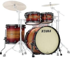 Trummikomplekt Tama ME32CZBS-LRWB Starclassic Maple Ruby Pacific Walnut Burst Trummikomplekt