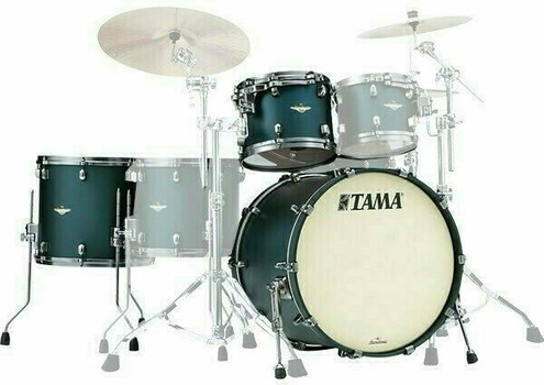 Zestaw perkusji akustycznej Tama MA32CZS Starclassic Maple Deep Green Metallic - 1