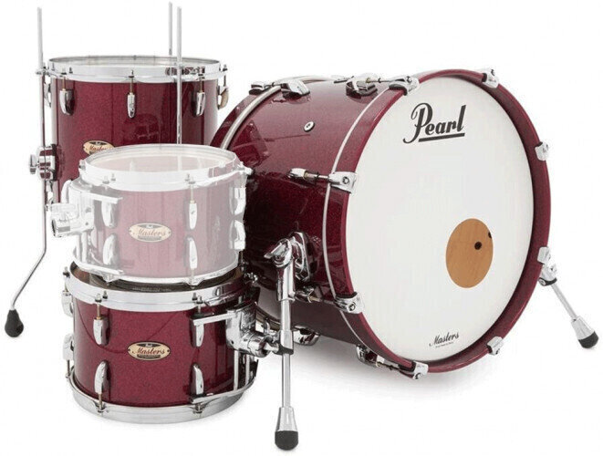 Akustik-Drumset Pearl MRV943XEP-C354 Masters Maple Reserve Saphir Bordeaux Sparkle