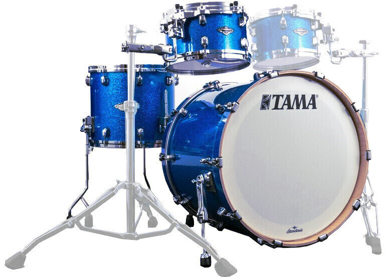 Akoestisch drumstel Tama MR30CMBNS Starclassic Maple Vintage Blue Sparkle